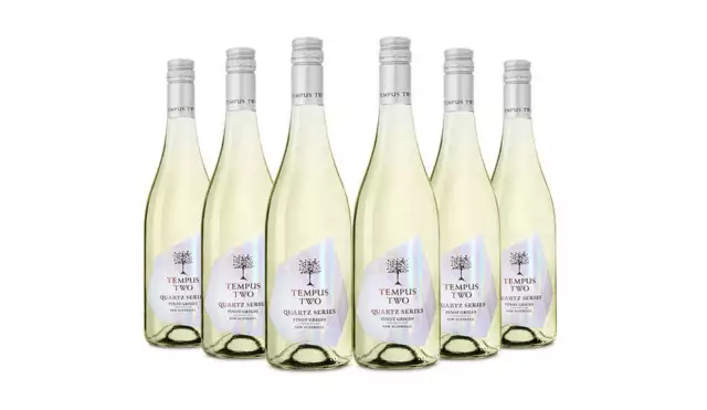 Tempus Two Quartz Series Pinot Grigio White Wine 75cl x 6 Bottles