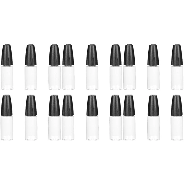 18 PCS Précision Astuce Applicateur Bouteille à aiguille Bouteille de colle de