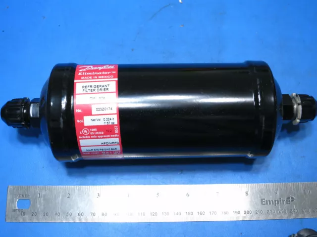 Danfoss Eliminator HVAC Refrigerant Filter/Dryer DML 304 / York 02614777007