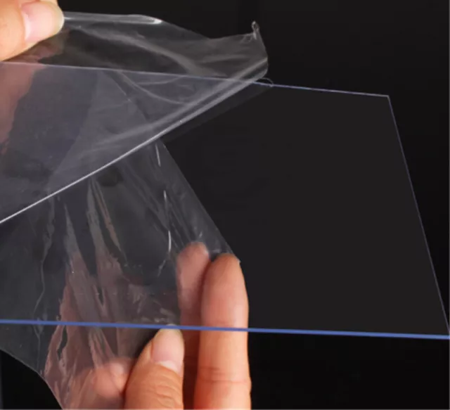 Clear A4 0.75mm PETG Sheets - Model Making and Crafts Supplies