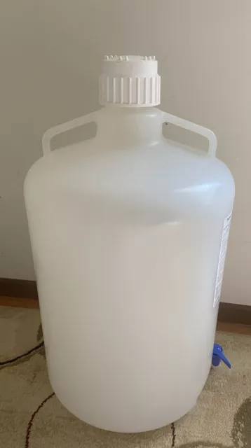 Termo Científico Nalgene Ldpe , Redondo Damajuana Con Grifo 13 GAL / 50L