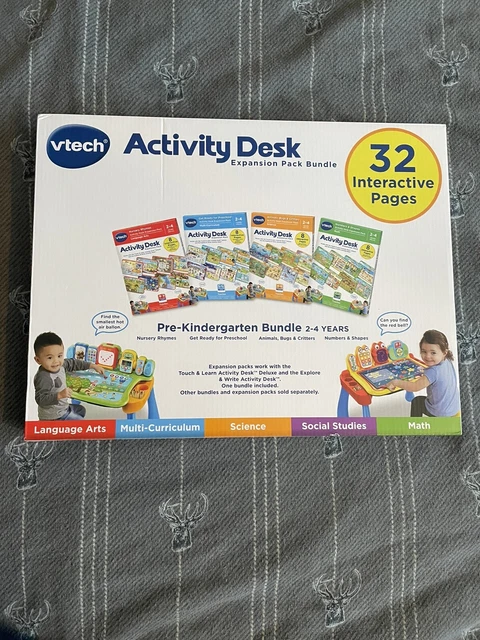 Vtech explore and write activity desk expansion pack discount