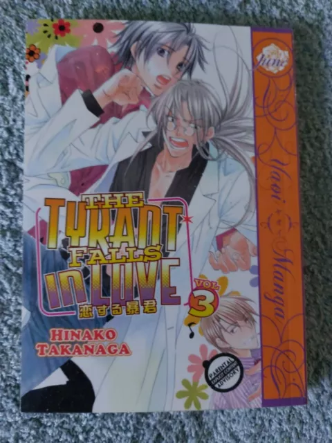 Manga Yaoi Tyrant Falls In Love Vol 3 Hinako Takanaga