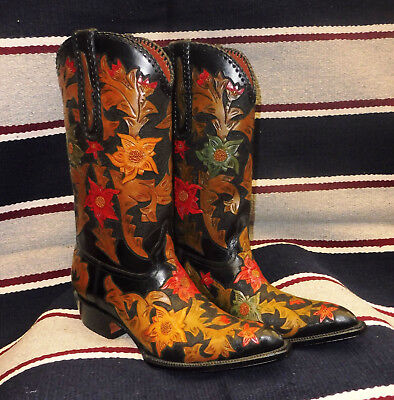 Vintage Cowboy Boots// Stivali Uomo 8.5// Stivali Da Cowboy Western Eagle Scarpe Calzature uomo Stivali Stivali da cowboy 