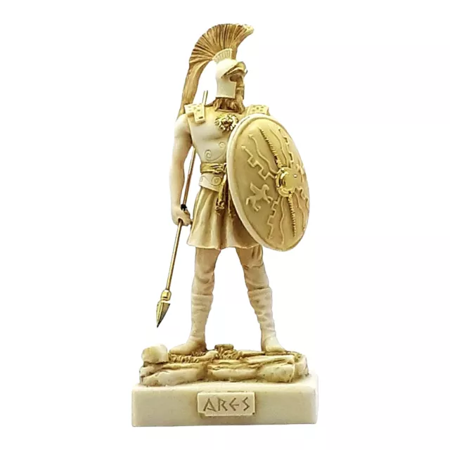 Ares Mars Greek Roman God of War Statue Sculpture figure 7.09in/18cm