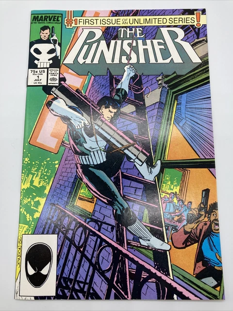 The Punisher ~ Vol. 1 No. 01 ~ Marvel Comics Group ~ July 1986 Comic Book