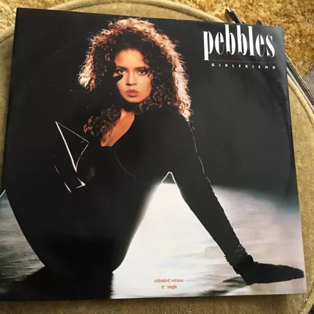 Pebbles - Girlfriend - Vinyl Record 12" Single - 1987 MCA Records - MCAT 1233