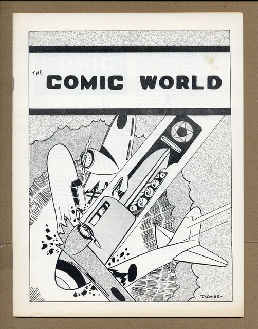 Comic World Robert Jennings fanzine #9 FN 6.0 1965