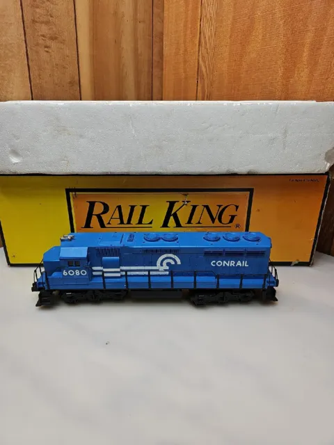 MTH O Scale Rail King Conrail SD-45 Diesel Engine With Proto Sound
