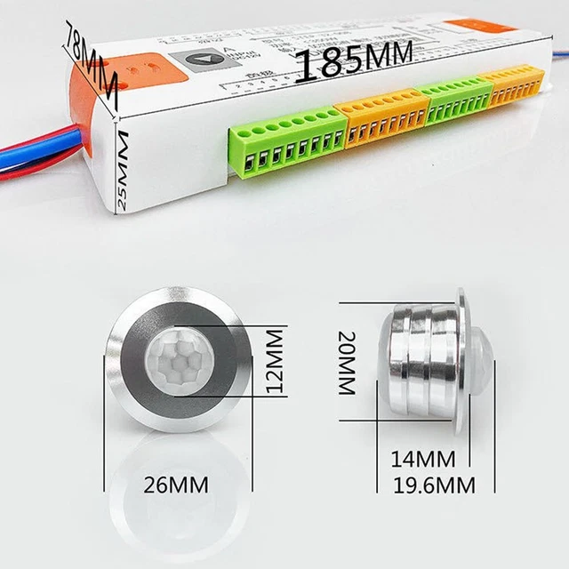 Comodo kit controller illuminazione scale con sensore e luce numero di serie