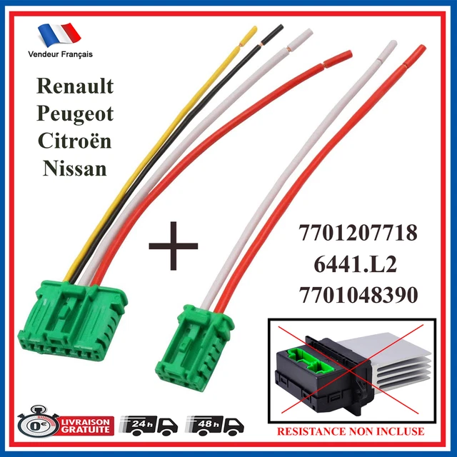 Prise Faisceau Résistance De Chauffage Ventilation Compatible CORSA D FIAT PUNTO