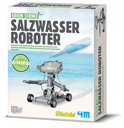 Green Science - Salzwasser Roboter - Experimentierkasten 4M  MINT