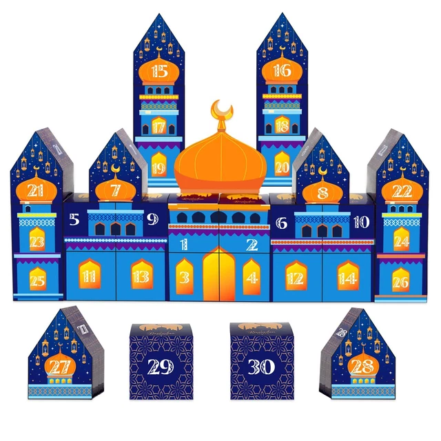 RAMADAN ADVENT CALENDAR 2025 Eid Mubarak 30 Days DIY Eid Ramadan