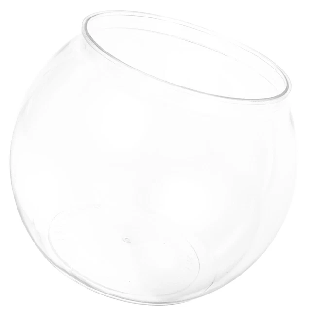 Portable Fish Bowl Tank Fish Breeding Box Plastic Goldfish Bowl