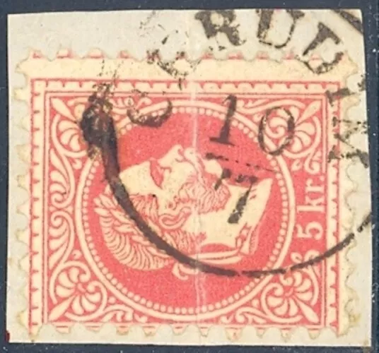 Ö-KuK - Stempel "Chrudim" (Böhmen) 8-Punkte auf ANK-37 (1265)