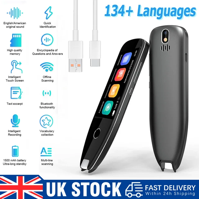Smart Voice Translator Pen Multilanguage Digital Sc Produktbild-Vorschau 10