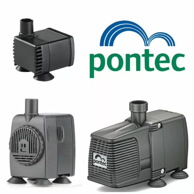 Pontec PondoCompact Pond Water Feature Pumps Fountains Ornaments Variable Flow