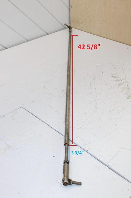 50" Stainless Steel Tie Rod Steering Link Bar Adj Ends Outboard Yamaha Suzuki