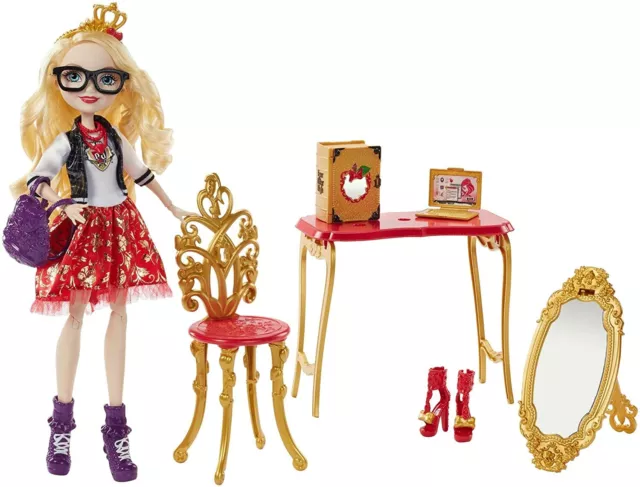 Ever After High 1st Chapter Original Apple White Doll With Outfit & St –  The Serendipity Doll Boutique