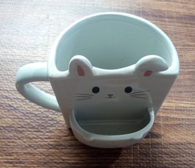 Rabbit Mug With Cookie Holder Designed By Vanessa Zodiac Animal Coffee Cup