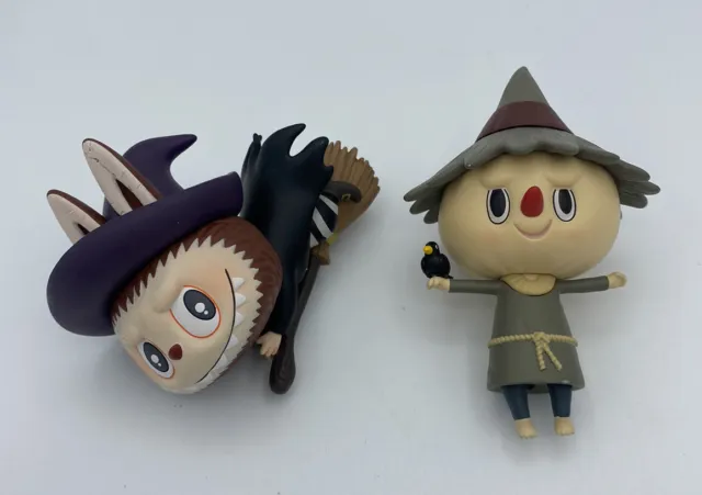 POPMART  Labubu The Monsters Carnival Series Mini Figure- Scarecrow & Witch