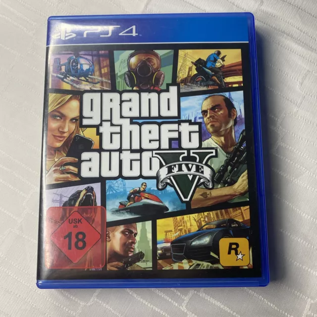 Gta 5 Grand Theft Auto Five Sony PlayStation 4 Ps4 2014
