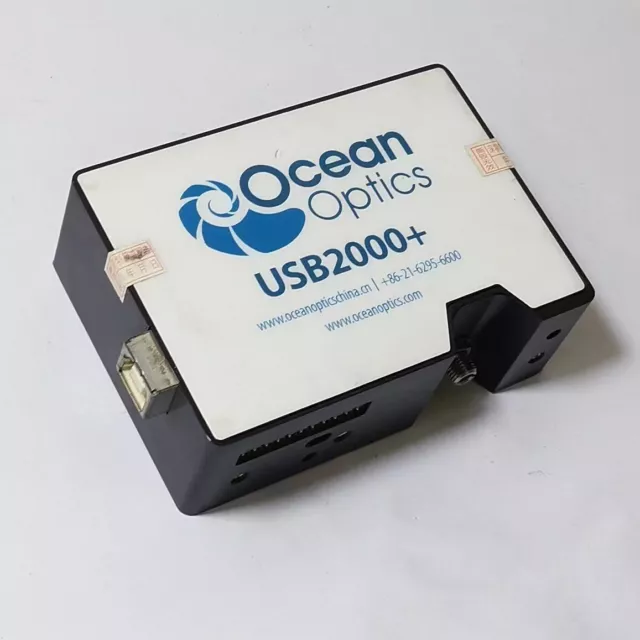 1PC Ocean Optics USB2000+ Spectrometer  Used 370.96-996.64nm(Tested)