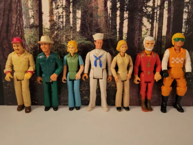 FISHER PRICE VINTAGE 1970 s Adventure People Action Figures Lot Of