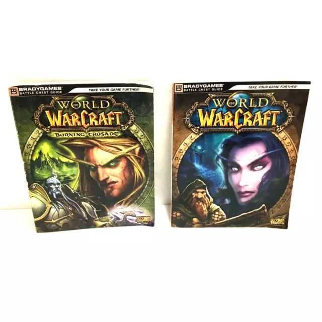 World Of Warcraft The Roleplaying Game Guides Burning Crusade (Lot of 2) Brady
