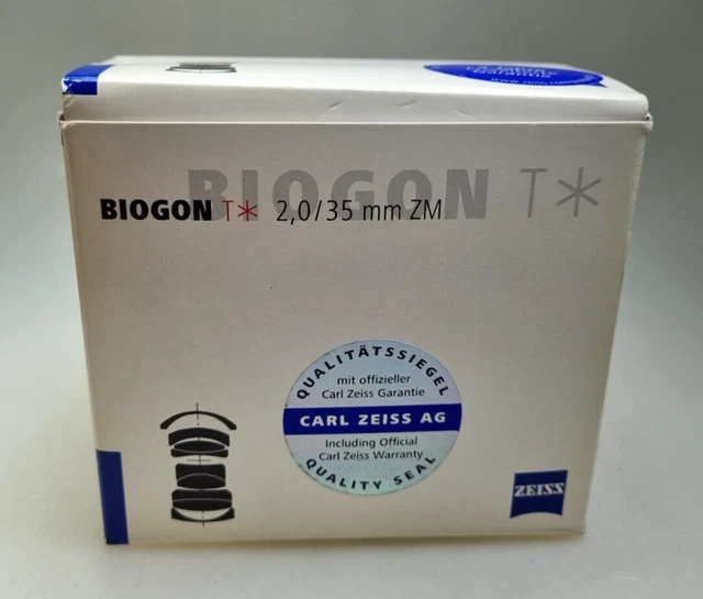 Carl Zeiss Biogon 1:2,0 35mm T* ZM Objektiv Leica M Anschluss