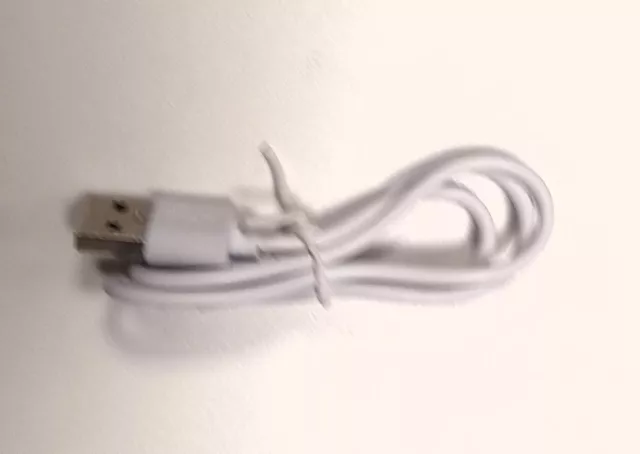 White USB-C cable, 50cm