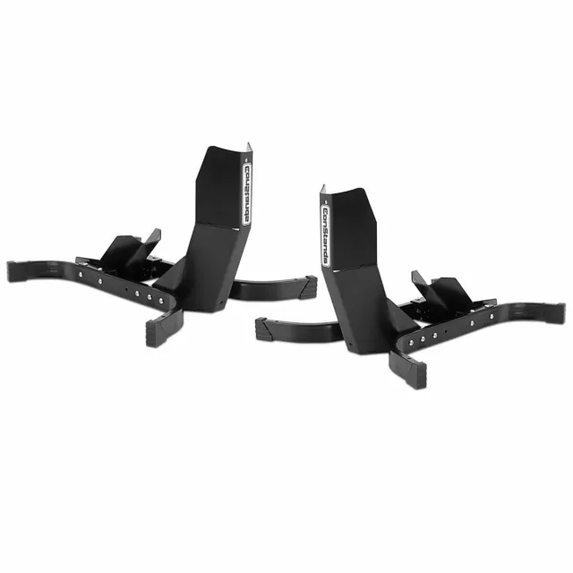 Set 2x Vorderradwippe / Roller Ständer für Vespa Easy-Plus bis 21" schwarz