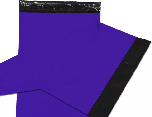 Any Size Purple Poly Mailers Plastic Envelope Shipping Mailing Bags Self Sealing