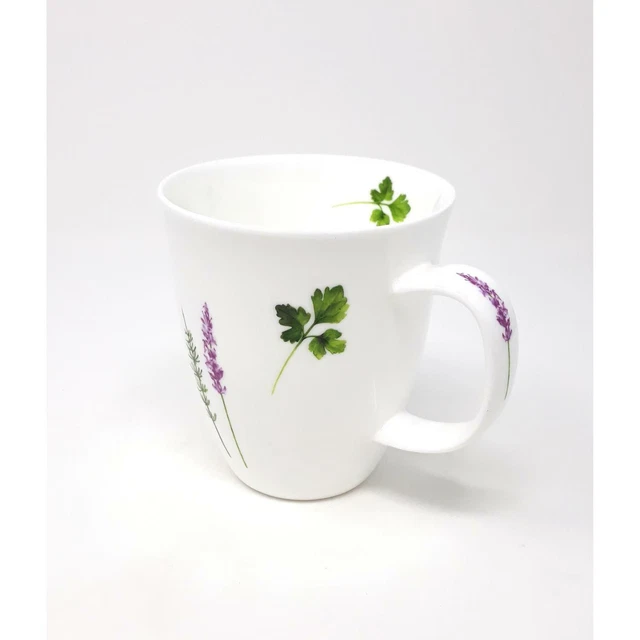 TeaLogic Kirschblüten-Tasse – 0,32L Porzellantasse In Weiß-rosa Mit Zartem Blütendesign