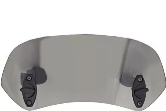Motorcycle Clip On Windshield Extension Motorbike Wind Screen Deflector Spoiler