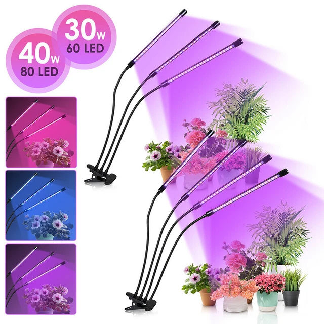 LAMPADA PER PIANTE a LED Niello, 600W Con 588 LED Coltivano La Luce per