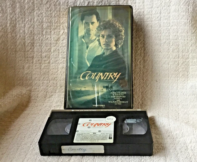 VHS COUNTRY JESSICA Lange, Sam Shepard, Wilford Brimley EUR 18,21 ...