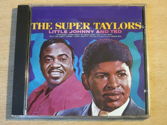 Little Johnny And Ted Taylor/The Super Taylors/1991 CD Album