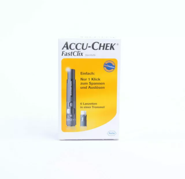 ACCU CHEK FastClix Stechhilfe Modell II, 12 Lanzetten, Roche, PZN 11113658