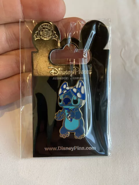 Disney Pin + Stitch with Bikini Top on his Head