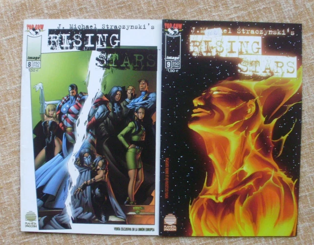 RISING STARS/ IMAGE Comics/ Top-Cow/ Números 8 y 9/ Planeta DeAgostini