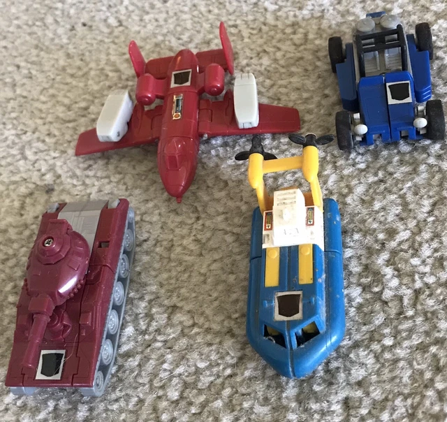 Vintage 1984 G1 Transformer Minibots Lot Powerglide Seaspray Warpath Beachcomber Vintage 1984 G1 Transformer Minibots Lot Powerglide Seaspray Warpath Beachcomber