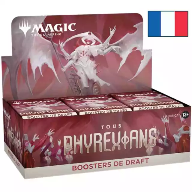 Magic the Gathering - Boite de Boosters - Tous Phyrexians - 36 Boosters de Draft