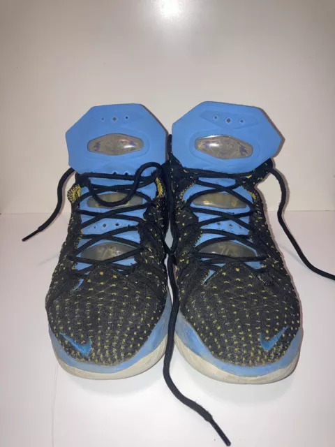 Nike Lebron XVIII 18 Lakers Heritage CQ9283-006 Black Blue Shoes Men's Size 9.5