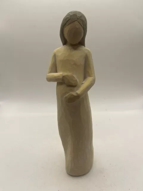 Demdaco Willow Tree Cherish Pregnant Expectant Figurine 2002 By Susan Lordi