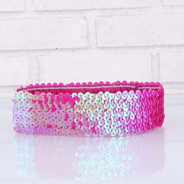 Fascia sirena fasce elastiche glitter signorina donna