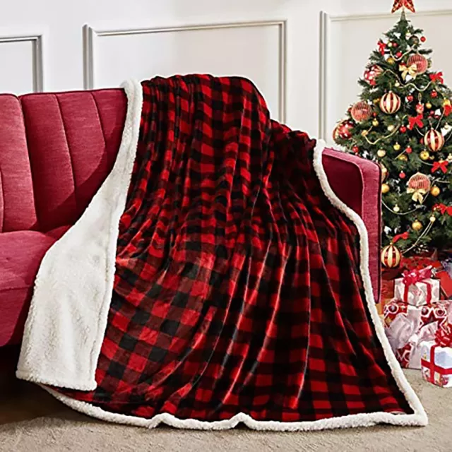 Warm blankets for winter Super Soft Warm Plush Fleece Fuzzy Sherpa Throw Blanket