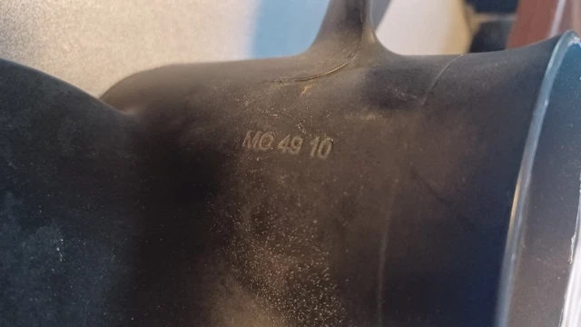 Mercury Outboard Prop. 11.4 X 12, 13 spline. Solas.  MO 49 10