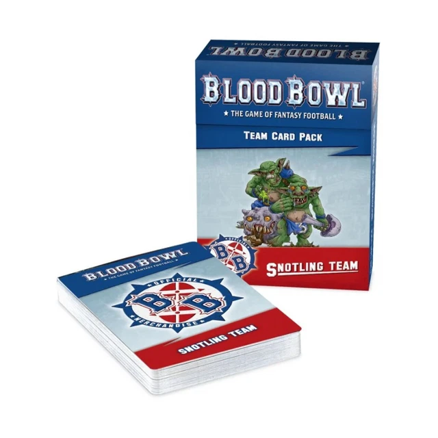 Games Workshop Blood Bowl Goblins 28mm Team Card Pack - Snotling (2022 Ed) SW