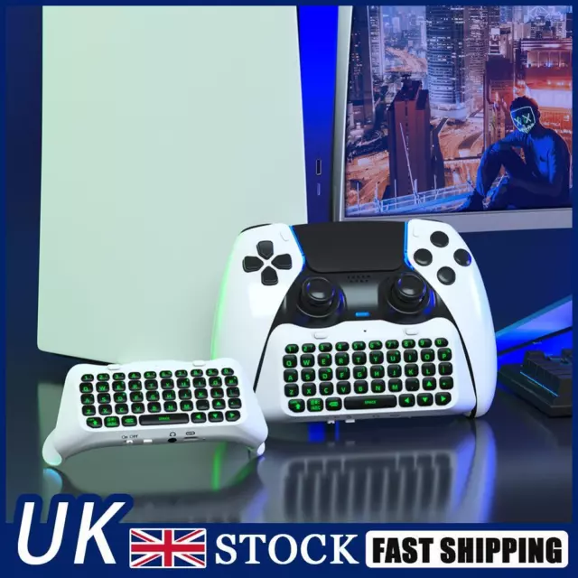 Controller Keyboard Built-in Speaker Wireless Gaming Keypad for PS5 Elite Handle